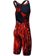 TYR - costum tehnic inot femei - Venzo Open Back - rosu