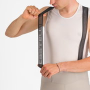 Castelli - pantaloni ciclism scurti cu bretele - Espresso Bibshort - 15-35 gr C - argila