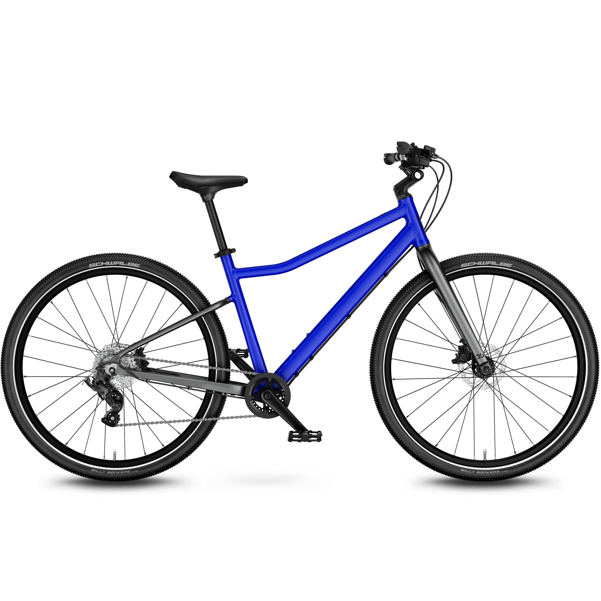Woom Bicicleta copii Woom 6 Explore cu roti 26" albastru Magnetic Blue