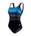 TYR Ombre stripe aqua controlfit costum - negru albastru