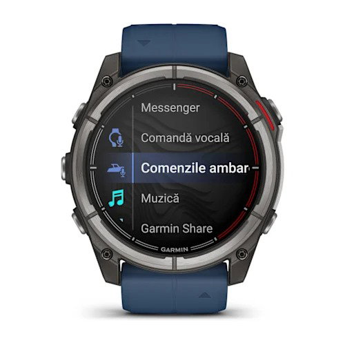 Garmin - Quatix 8 AMOLED 51 mm - ceas inteligent nautic GPS
