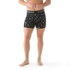 Smartwool - boxer merino - Merino Print Boxer Brief Boxed - Negru