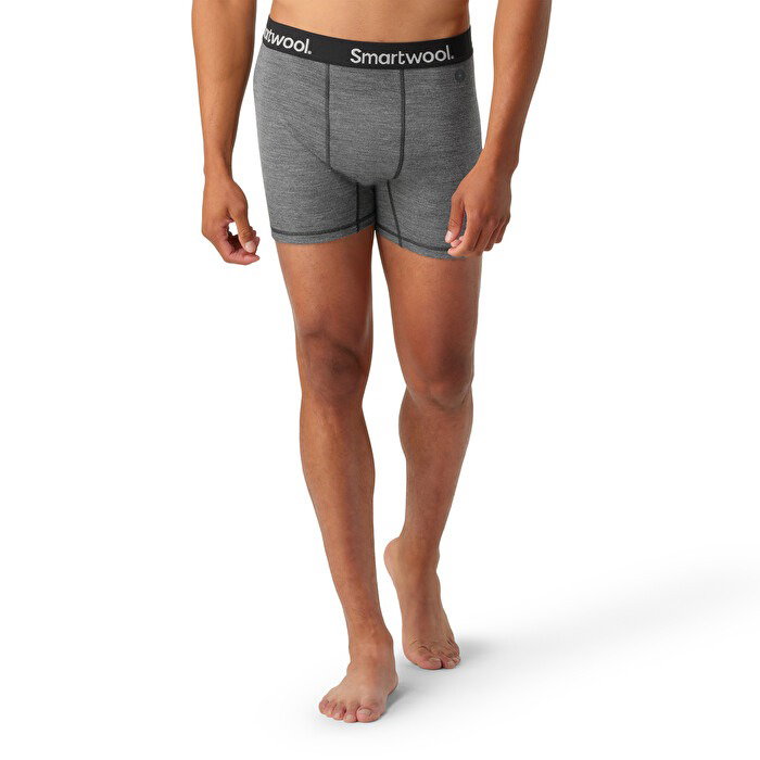 Smartwool Smartwool - boxer merino - Active Boxer Brief Boxed - Gri