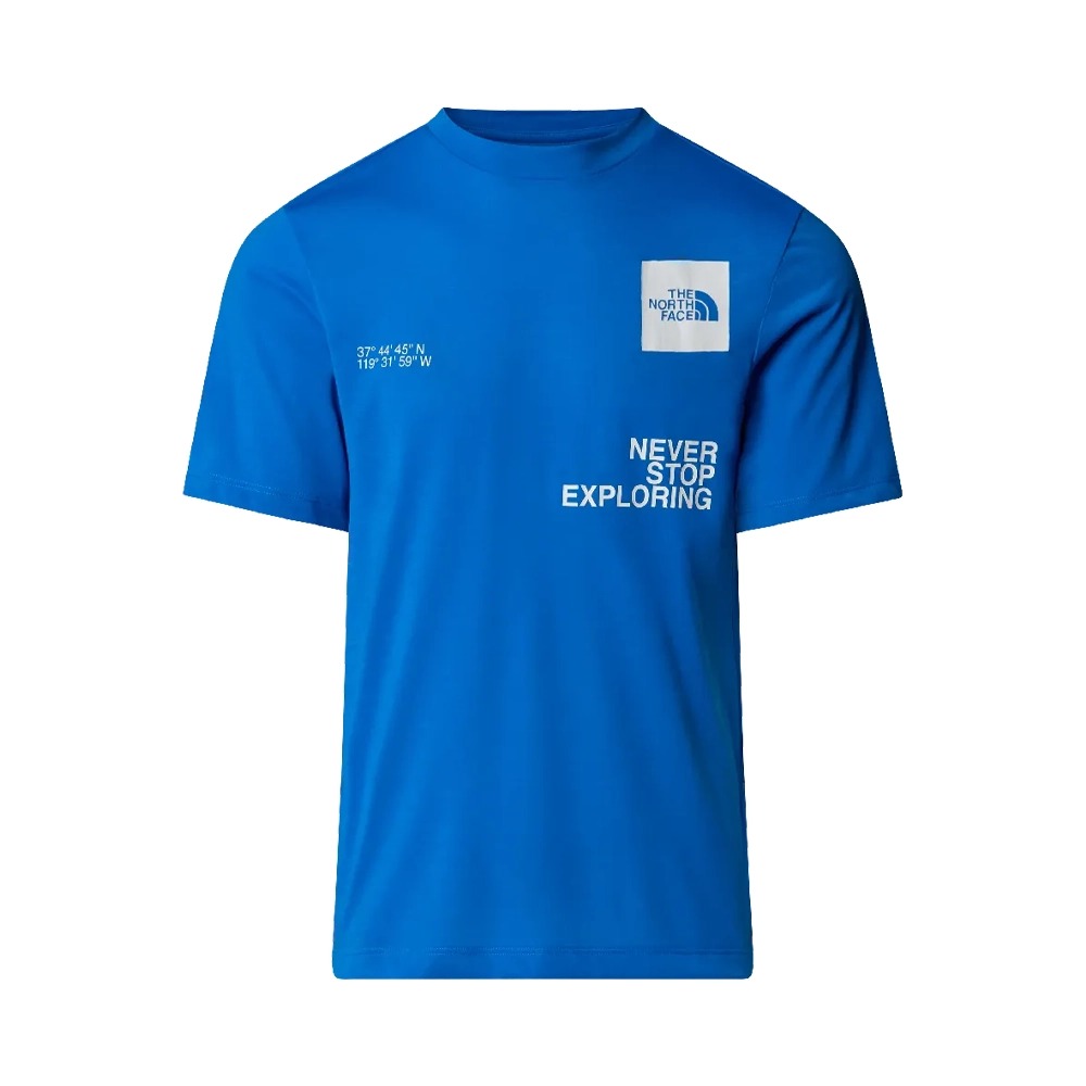 The North Face The North Face - tricou - M Mountain Foundation Coordinates - Albastru