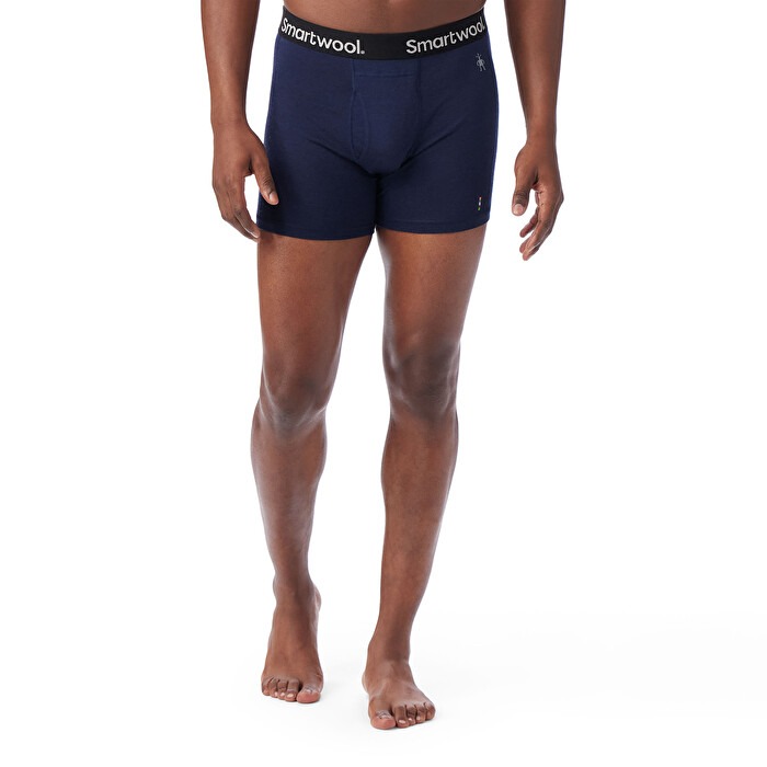 Smartwool Smartwool - boxer merino - Merino Boxer Brief Boxed - Albastru