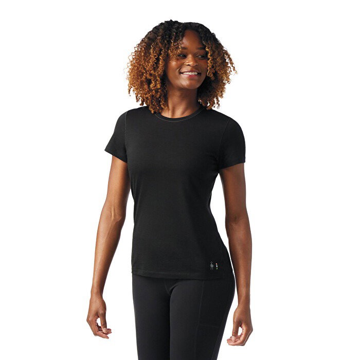 Smartwool Smartwool - tricou merino - Merino Short Sleeve Tee Boxed W - negru