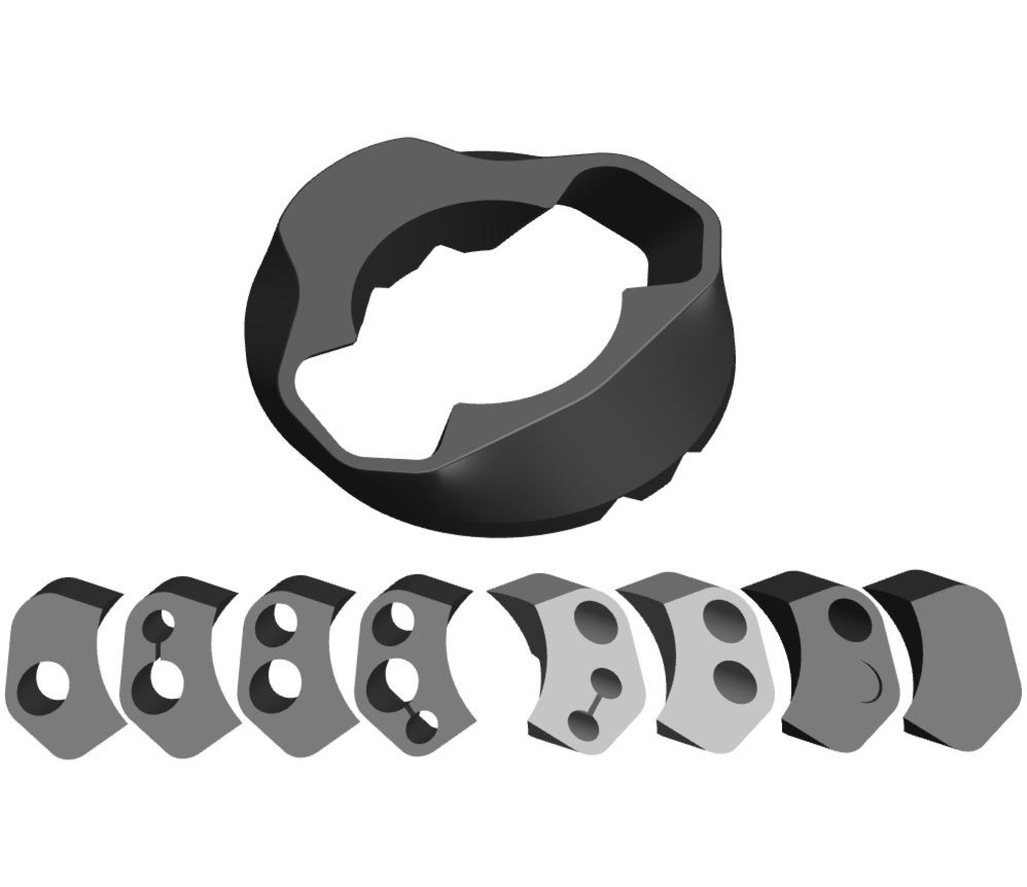 Orbea Orbea - componenta - UNIVERSAL COLLECTOR SIC NO-SPB HS02-06 + GROMMETS