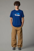 The North Face - tricou - M Mountain Line - Albastru