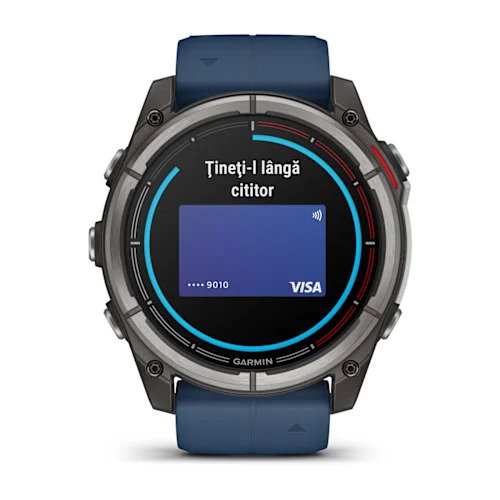Garmin - Quatix 8 AMOLED 51 mm - ceas inteligent nautic GPS