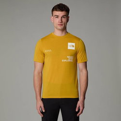 The North Face - tricou - M Mountain Foundation Coordinates - Galben