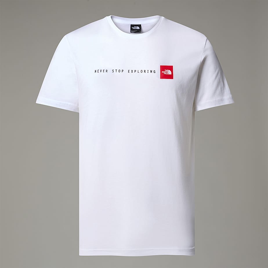 The North Face The North Face - tricou - M Never Stop Exploring - Alb