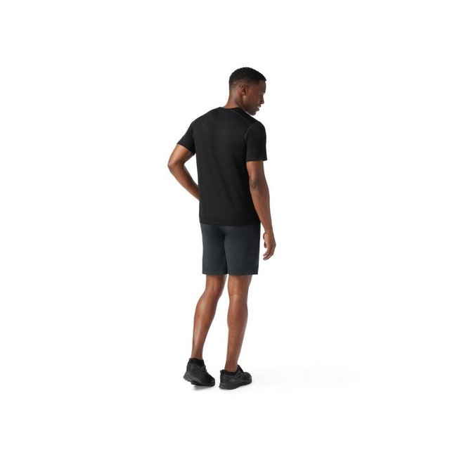 Smartwool - tricou merino - Merino Short Sleeve Tee Boxed - Negru
