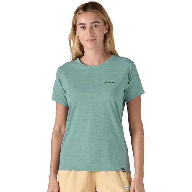 Patagonia - tricou - W Capilene Cool Daily Graphic Waters - Albastru