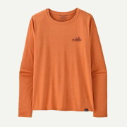 Patagonia - bluza - W Capilene Cool Daily Graphic - Portocaliu