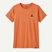 Patagonia - tricou - W Capilene Cool Daily Graphic Lands - Portocaliu
