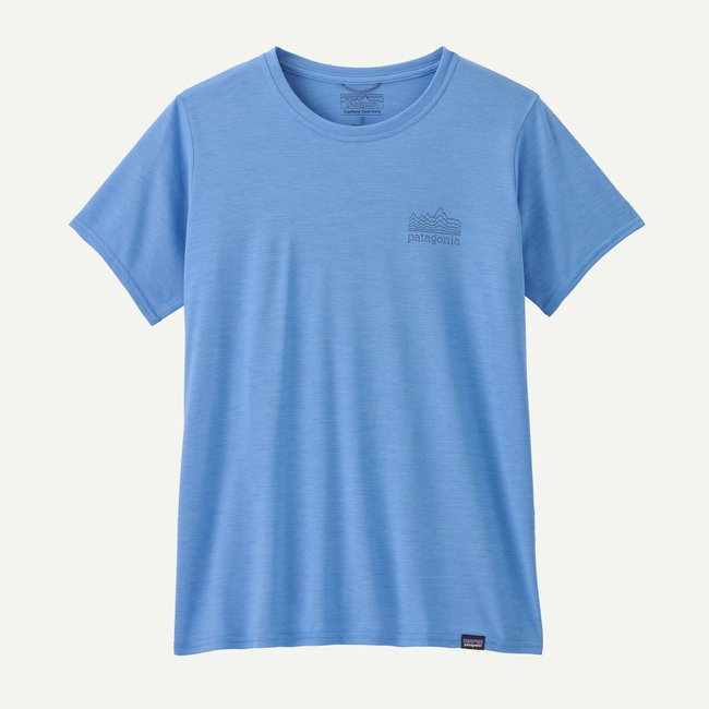 Patagonia - tricou - W Capilene Cool Daily Graphic - Albastru