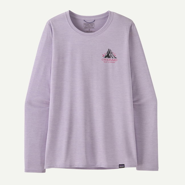 Patagonia - bluza - W Capilene Cool Daily Graphic Lands - Mov