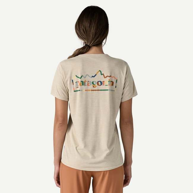 Patagonia - tricou - W Capilene Cool Daily Graphic - Gri