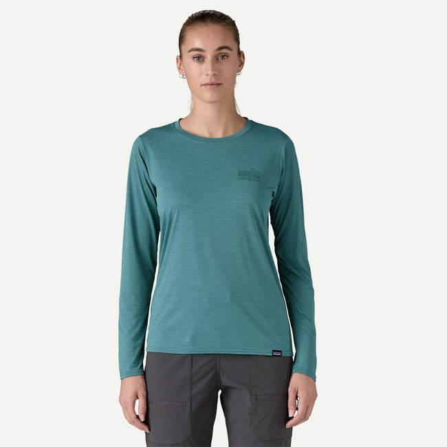 Patagonia - bluza - W Capilene Cool Daily Graphic - Albastru
