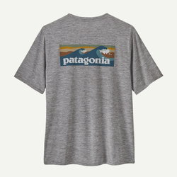 Patagonia - tricou - M Capilene Cool Daily Graphic Waters - Gri
