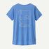 Patagonia - tricou - W Capilene Cool Daily Graphic Waters - Albastru deschis