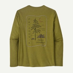 Patagonia - bluza - M Capilene Cool Daily Graphic Lands - Verde