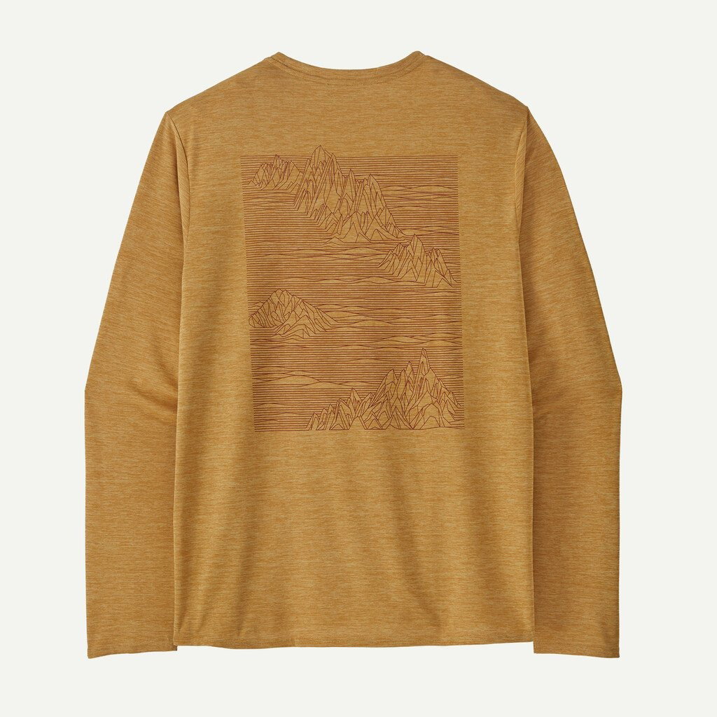 daily power defense Patagonia - bluza - M Capilene Cool Daily Graphic - Maro