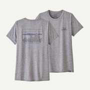 Patagonia - tricou - W Capilene Cool Daily Graphic - Gri