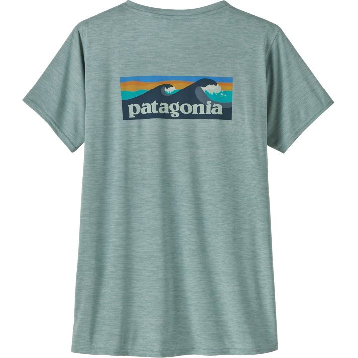 daily power defense Patagonia - tricou - W Capilene Cool Daily Graphic Waters - Albastru