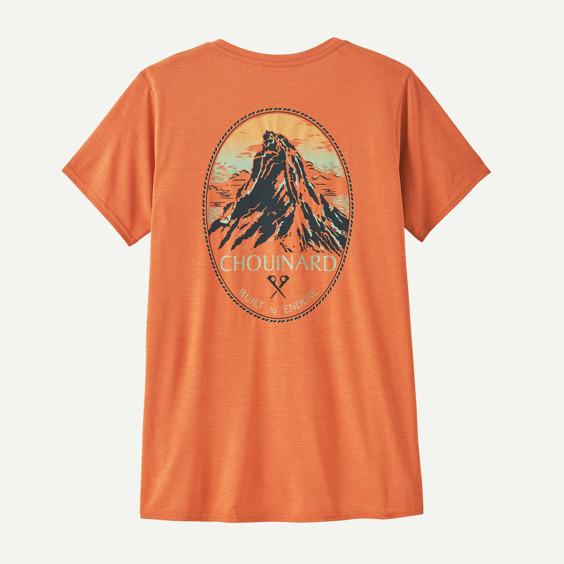 daily power defense Patagonia - tricou - W Capilene Cool Daily Graphic Lands - Portocaliu