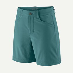 Patagonia - sort - W Landfarer Bike Shorts Wetland Blue - Albastru