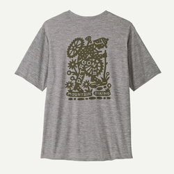 Patagonia - tricou - M Capilene Cool Daily Graphic Lands - Gri