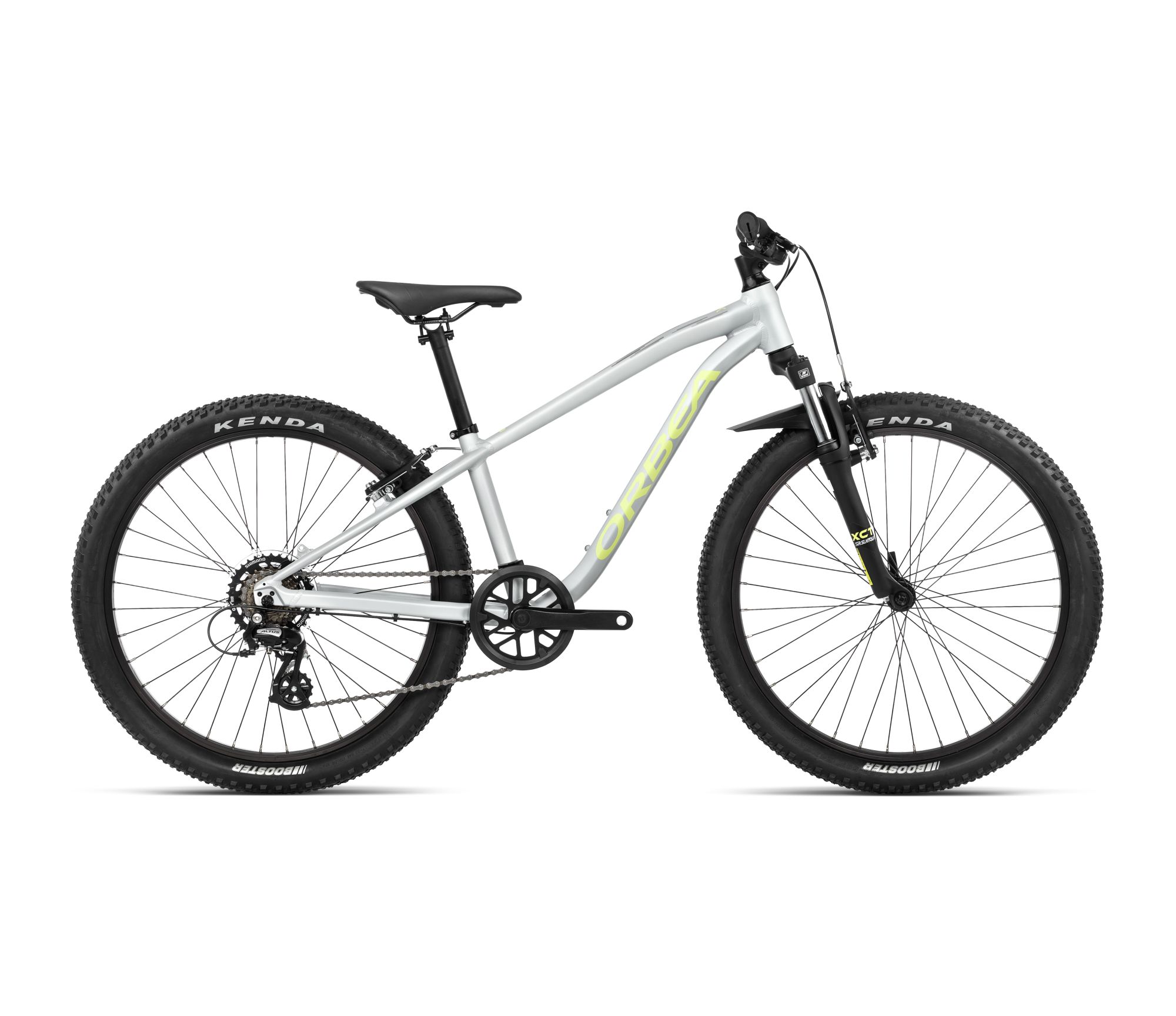Orbea Bicicletă copii Orbea MX 24 XC - Halo Silver | Spicy Lime (Matt)