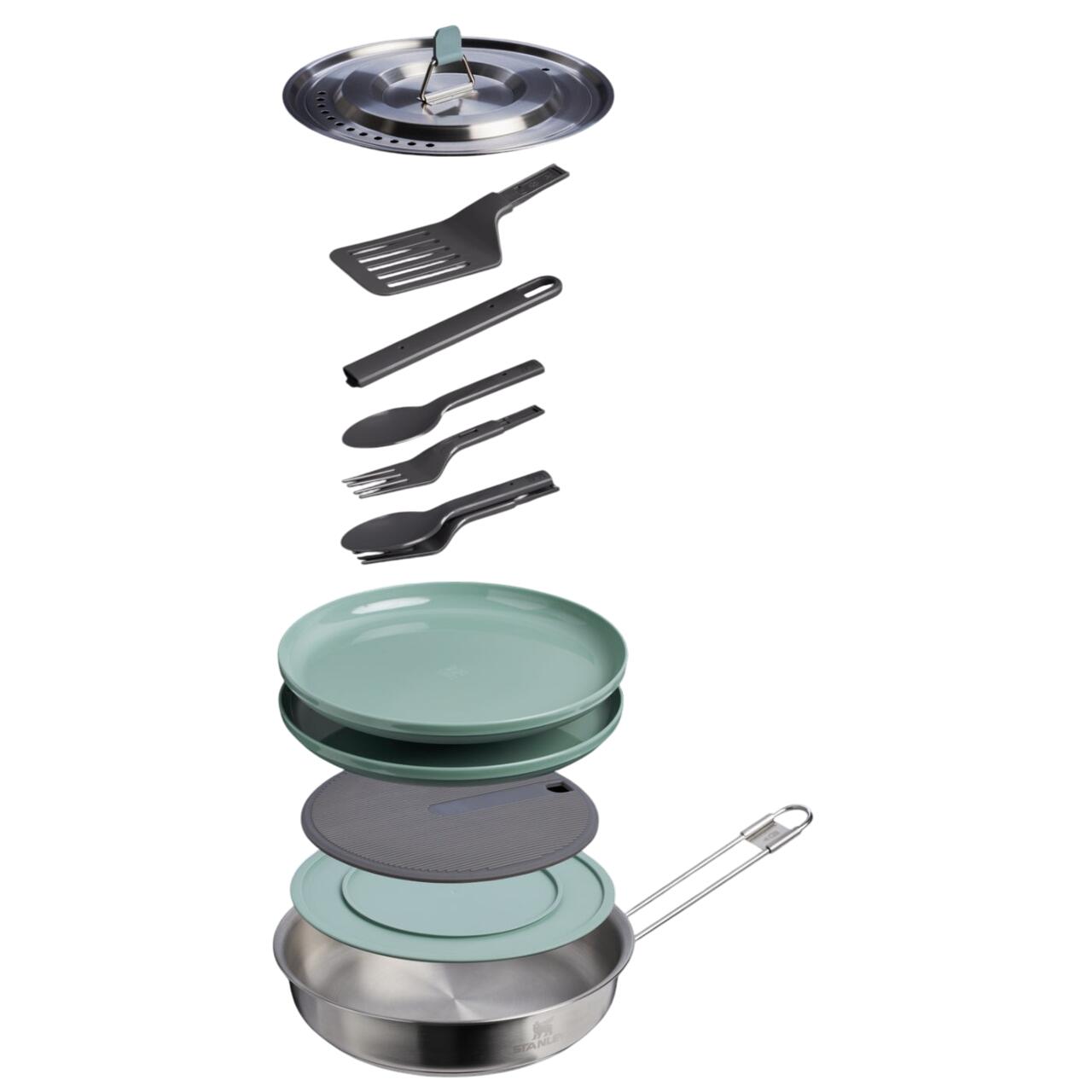 Stanley Stanley - set gatit - Wildfare Core Fry Pan - Argintiu - 0.94 L