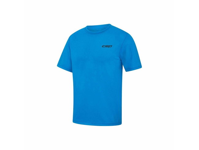 CEP - tricou tehnic - run shirt short sleeve - blue