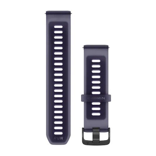 Garmin - curea silicon - Quick Release 22 - Mov imperial translucid I Indigo cu carcasa slate
