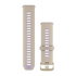 Garmin - curea silicon Forerunner - Quick Release 22 - French Grey I Indigo transparent cu Componente Soft Gold
