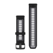 Garmin - curea silicon Forerunner - Quick Release 22 - Negru I Whitestone transparent cu Carcasa slate