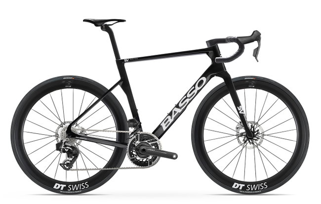 Bicicletă șosea Basso SV SRAM Red AXS - Pure Black