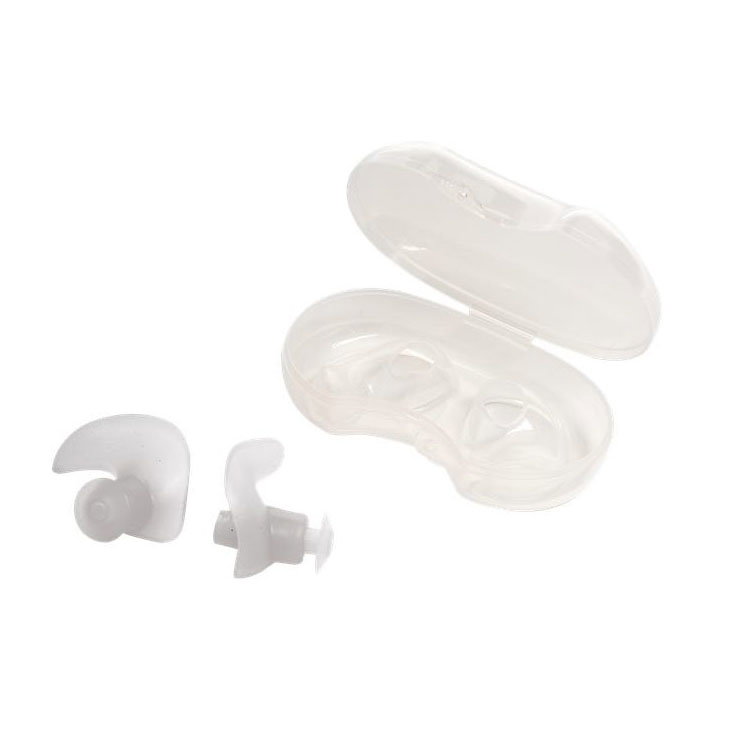 TYR Dopuri urechi înot TYR Ear Plugs - silicon, transparente