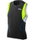 Men Competitor Singlet TYR negru-lime-albastru