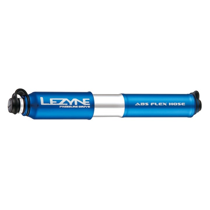 Lezyne Lezyne - mini pompa - CNC Pressure Drive Medium - 120 psi I 8.3 bar - albastru