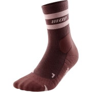 CEP - sosete compresie medii - hiking 80`s mid cut socks W - brown | rose