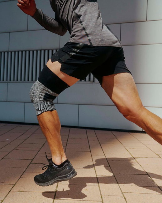 CEP - genuchiera cu suport maxim - max support knee sleeve - black