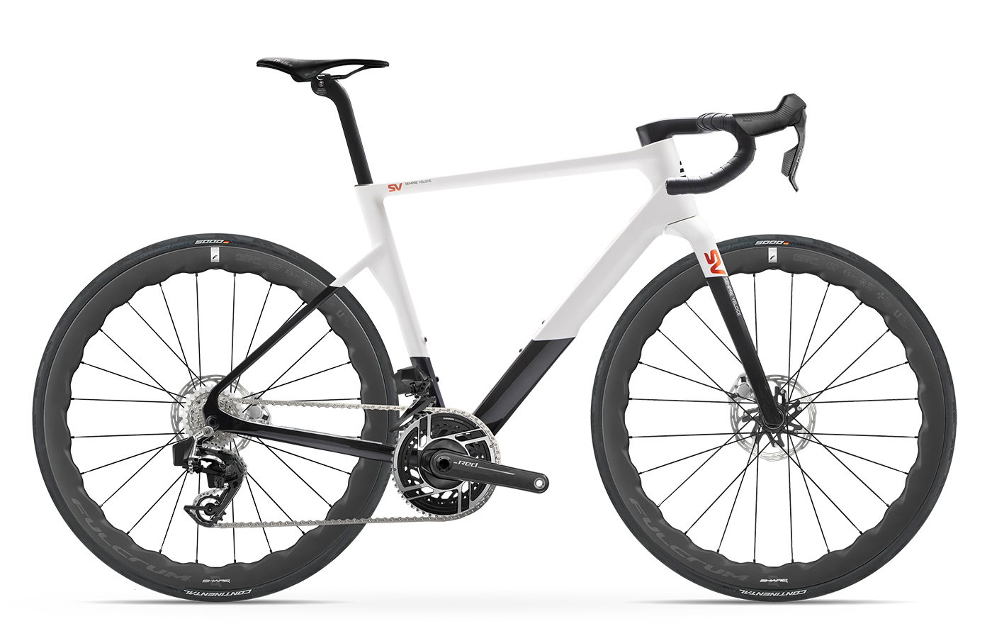 jante forjate Bicicletă șosea Basso SV SRAM Red AXS - Burano White