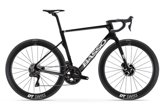 Bicicletă șosea Basso SV Dura Ace Di2 - Pure Black