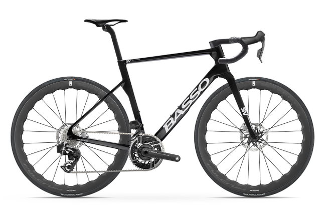 Bicicletă șosea Basso SV SRAM Red AXS - Pure Black