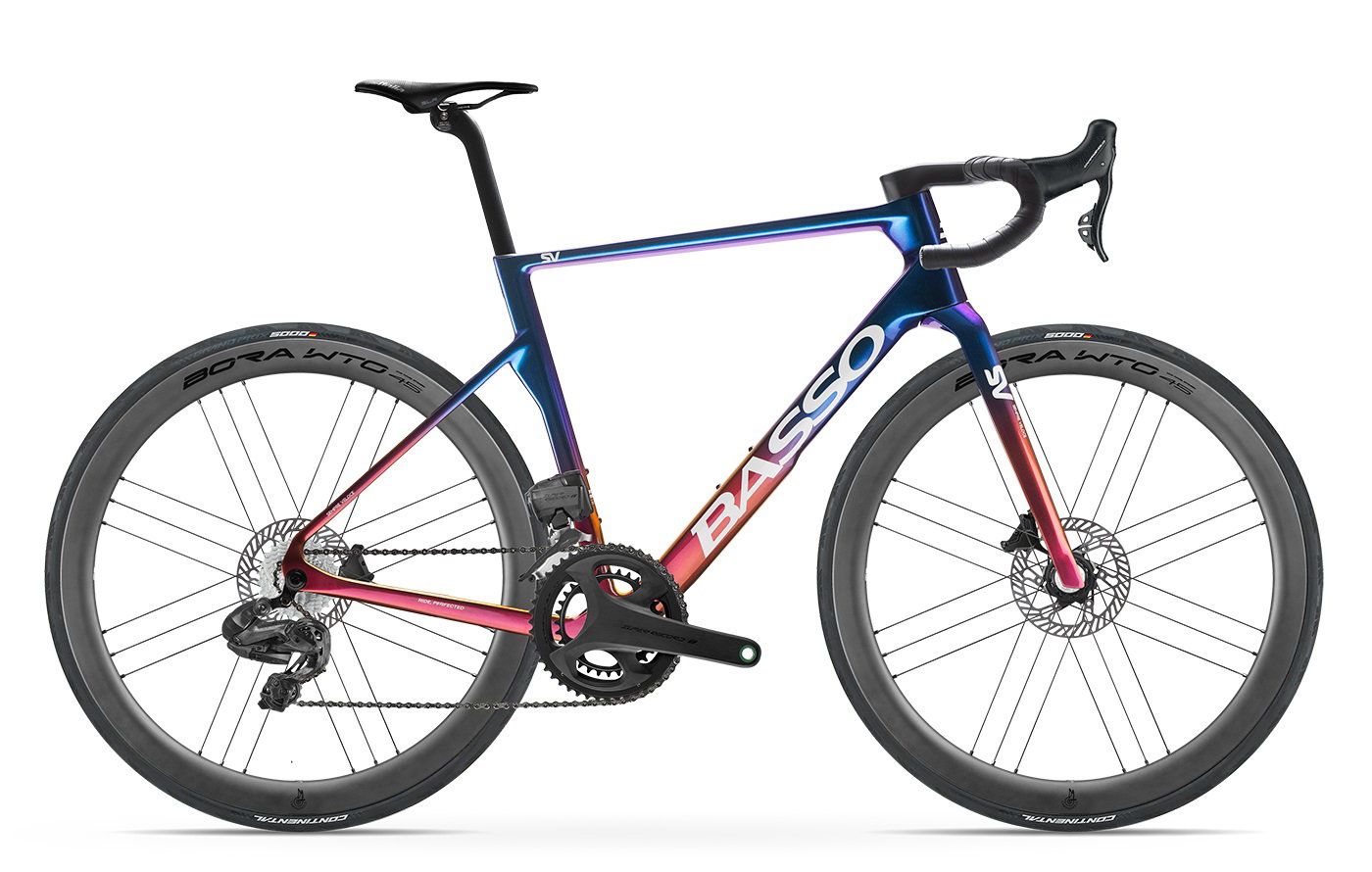 jante forjate Bicicletă șosea Basso SV Campagnolo Super Record S - Viola Galaxy