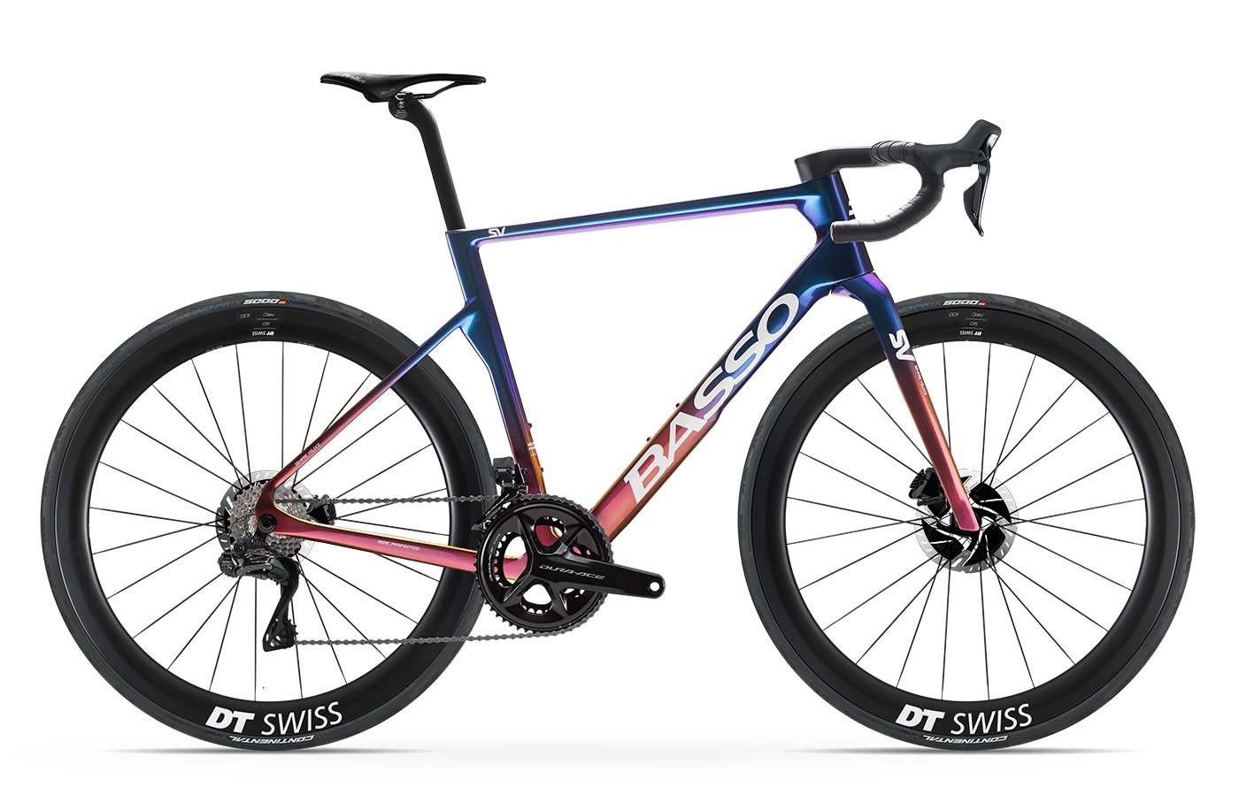 jante forjate Bicicletă șosea Basso SV Dura Ace Di2 - Viola Galaxy