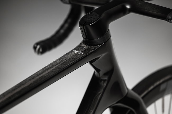 Bicicletă șosea Basso SV Campagnolo Super Record S - Pure Black